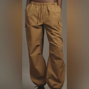 Anthropologie Drawstring Cargo Pants